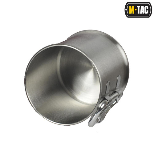 M-Tac - cestovní hrnek s karabinou - 250 ml - ocel - 60010012