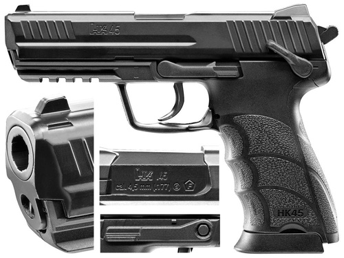 Umarex - Vzduchovka H&amp;K HK45 - 4,5 mm - 5.8185
