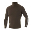 Brubeck - Vlněná mikina Ranger - dlouhý rukáv - khaki - LS1420M