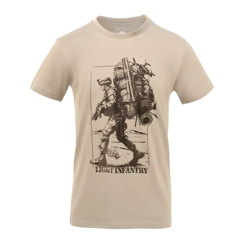 Helikon - Tričko Light infantry - Khaki - TS-LIF-CO-13