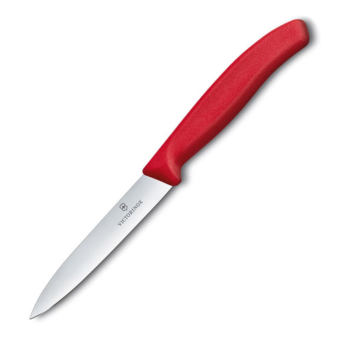 Victorinox - Kuchyňský nůž Swiss Classic - hladký - červený - 6.7701