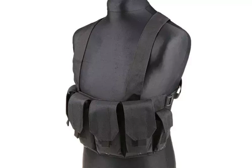 GFC Tactical - Hrudní taktická vesta - Nylon - černá - GFT-18-007965