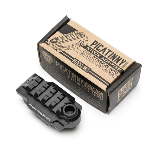 Strike Industries - Adaptér zadní desky Picatinny pro Stribog SP-9 Strike - černý - SI-SP9-PSA-BK
