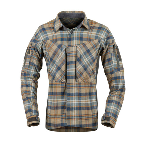 Helikon - Flanelová košile MBDU® - Timber Olive Plaid - KO-MBD-PO-PF
