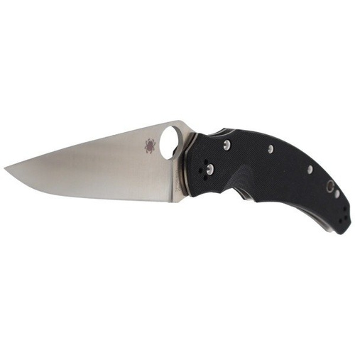 Spyderco - Nůž Opus Black G-10 PlainEdge - C218GP