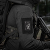 M-Tac - Morální nášivka Face of War - Cordura - Černá - 51389002