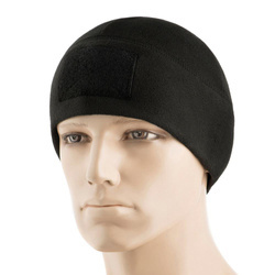 M-Tac - Zimní čepice s nášivkou Watch Cap Elite - Fleece - Black - 40017002