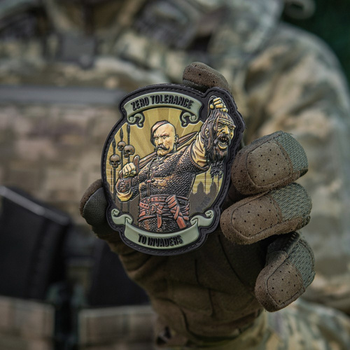 M-Tac - nášivka Zero Tolerance - PVC - olivová - 51348043