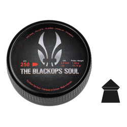 Black Ops - Kuličky pro vzduchové pušky - 5,5 mm Diabolo - 250 ks - Špičaté - PB304