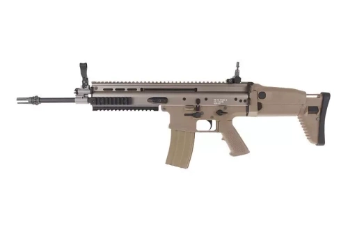 EC - AEG replika karabiny SCAR-L MK16 MOD 0 - Tan - WET-01-005926