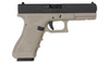 WE - ASG replika pistole G17 Gen3 - Tan - WE-G001A-TAN