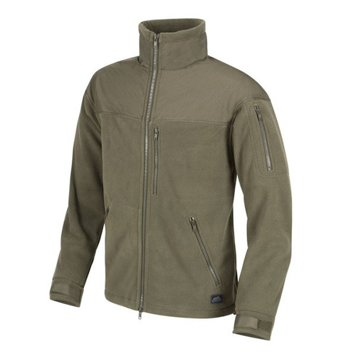 Helikon - Mikina Fleece Classic Army - Olive Green - BL-CAF-FL-02