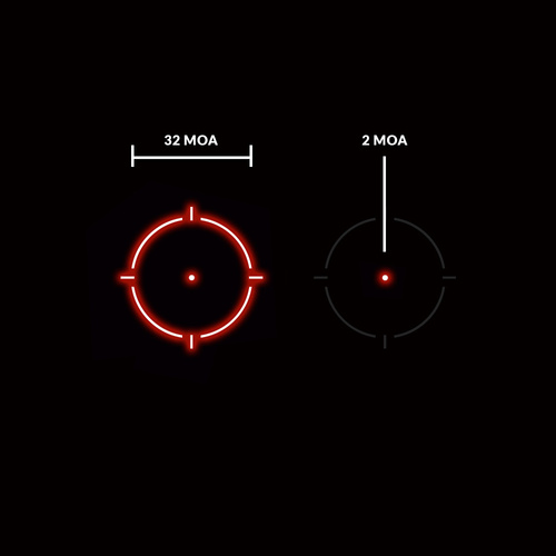Holosun - Kolimátor HS507K Open Reflex SubCompact Pistol Sight - MRS - Černá - HS507K-X2