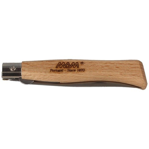 MAM - Kapesní nůž Douro s pojistkou čepele - světlé bukové dřevo 83 mm - 2082-LW