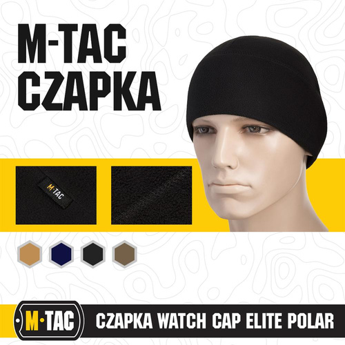 M-Tac - Zimní čepice Elite - Fleece - černá - 40002002