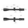 Vector Optics - Taurus 4-24 x 50 - 30 mm - první ohnisková rovina - SCFF-17