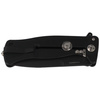 LionSteel - Zavírací nůž SR Flipper Aluminum Black / Black Blade - SR11A BB