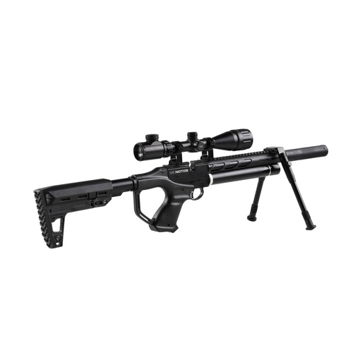 Umarex - Vzduchová Pistole PCP UX Notos Carbine Set - 4,5 mm - černá - 2.4328