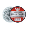Silver Devils - Ocelové kulaté kuličky do vzduchovky - 500 ks - Stříbrná - 4,5 mm - 45500ZNBT