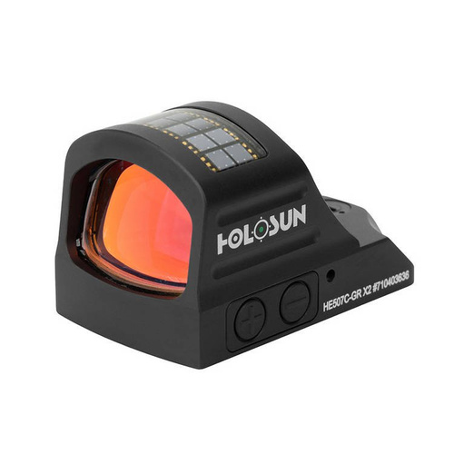 Holosun - HE507C-GR X2 Elite Micro Green Dot - Solární panel