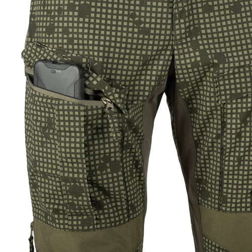 Helikon - Taktické kalhoty MCDU - Woodland / Olive Green - SP-MCD-SP-0302A