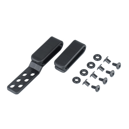 Bravo Concealment - Klipsy na opasek IWB pro pouzdra typu Torsion/DOS - Polymer - Černá