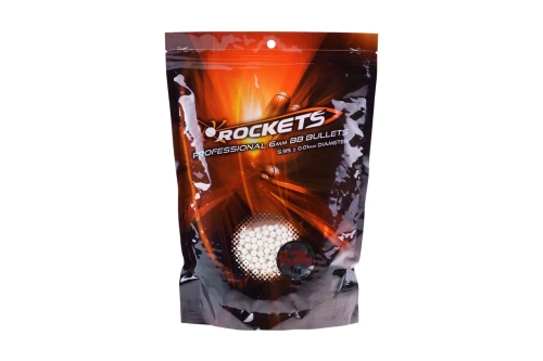 Rakety - Střely ASG Professional - 0,28 g - 3570 ks - bílé - ROC-16-018528