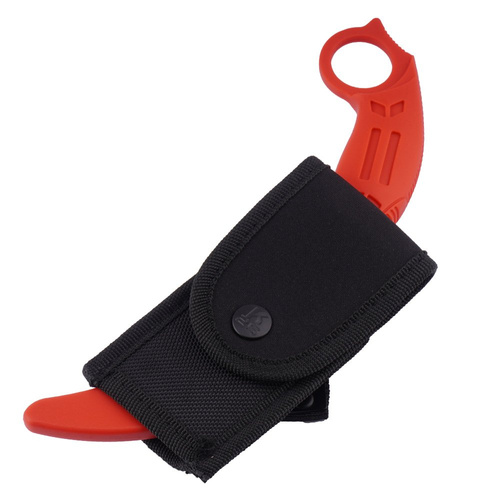 K25 - Tréninkový nůž Karambit - červený - 32335