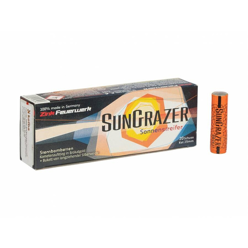 Zinkový ohňostroj - Sun Grazer Pistol Flare - 20 ks. - Z526