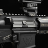Strike Industries - Prachový kryt pro AR-15 - ocel - černý - SI-AR-SUDC-223