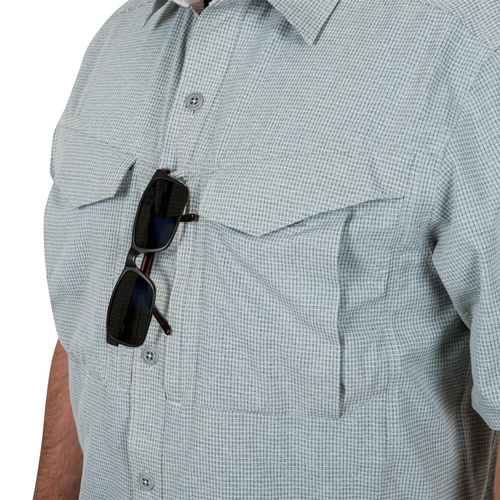 Helikon - Taktická košile Defender Mk2 Ultralight s krátkým rukávem - Misty Blue - KO-DUS-AP-88
