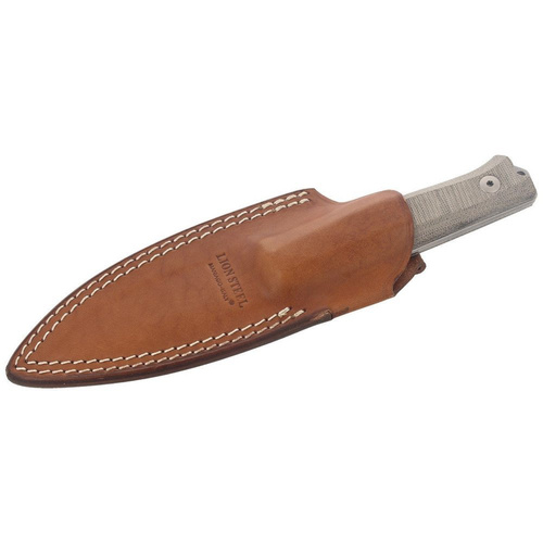 LionSteel - Taktický nůž Bushcraft Canvas Micarta - Sleipner - zelený - B40 CVG