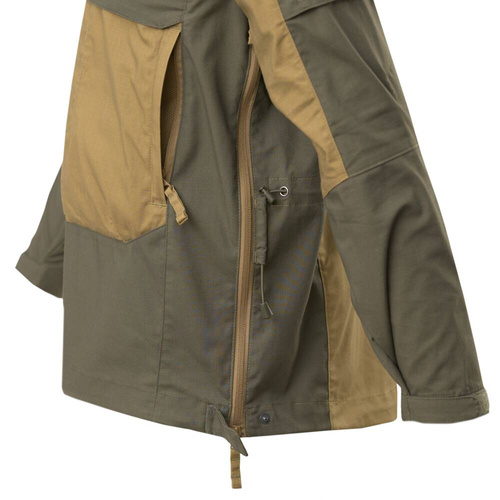 Helikon - Anoraková bunda Tracer - Polycotton Stretch Ripstop - RAL 7013 - KU-TRR-SP-81