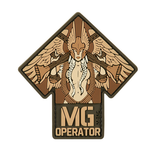 M-Tac - Nášivka operátora MG - PVC - Coyote - 51348205
