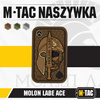 M-Tac - Morální nášivka - Molon Labe Ace Jacquard - Coyote / PVC - 51127005