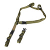 Cetacea Tactical - Konvertibilní dvoubodový závěs na králíka - zelený Ranger - TA-RABBIT-RANGE