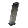 ETS - Polymerový zásobník pro Glock 17 / 19 / 26 / 34 - 9x19mm Para - 22 nábojů - Carbon Smoke Series - SMK-GLK-9-22