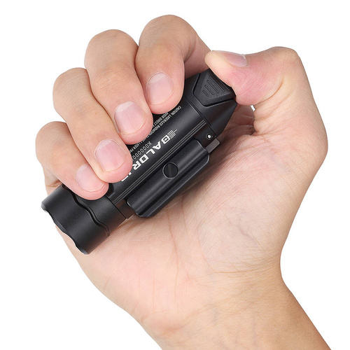 Olight - Zbraňové LED světlo s laserovým zaměřovačem BALDR IR - 1350 lumenů - černé