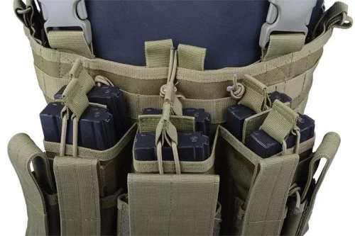 GFC Tactical - Taktická vesta Scout Chest Rig - olivová - GFT-18-009835
