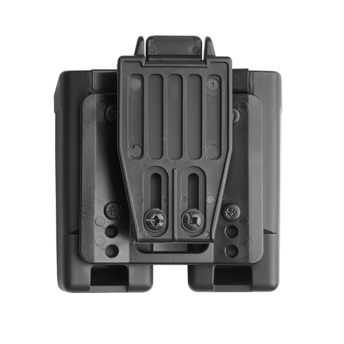 ESP - MH-MH-54 Dvojité otočné pouzdro pro zásobníky ráže 9 mm Luger / .40 - UBC-05 Clip - černá - 12433