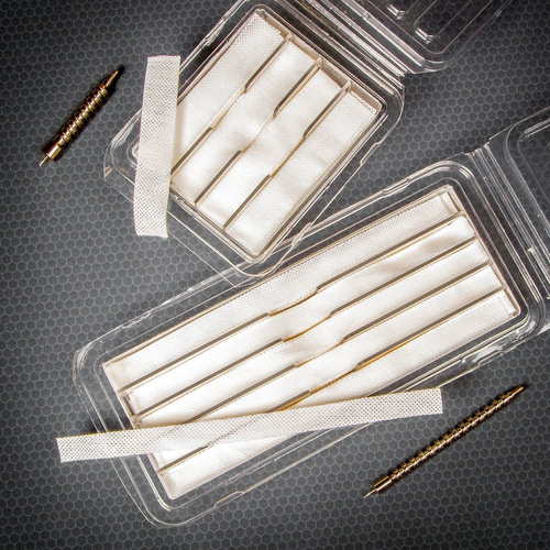 Real Avid - Bore-Max Speed Jag Patches Refill Pack - 8'' - .22-.30 - 250 ks - AVBMPATCH8
