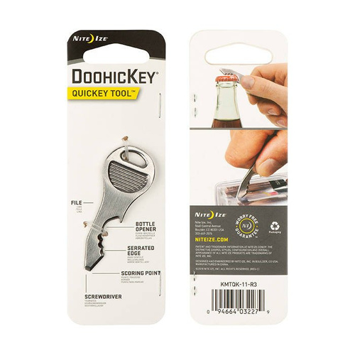 Nite Ize - DoohicKey QuicKey Tool - nerez - KMTQK-11-R3