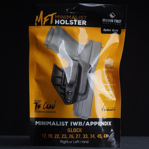 MFT - Pouzdro IWB pro pistoli Glock - černé - H2GL940AIWBM