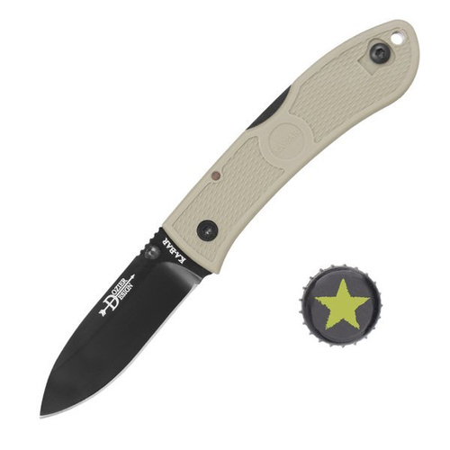 Ka-Bar 4062CB - Zavírací lovecký nůž Dozier - Coyote Brown