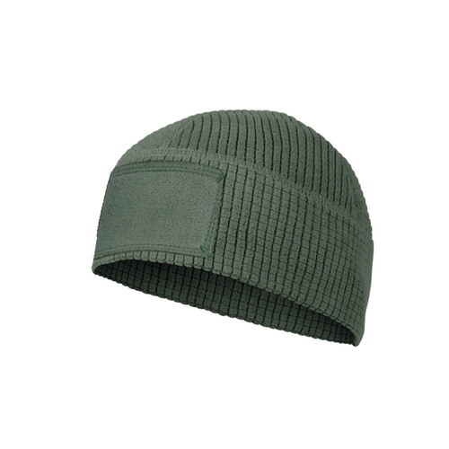 Helikon - Čepice Range Beanie - Grid Fleece - Olive Green - CZ-RBN-FG-02