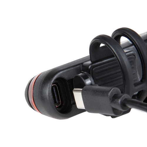 Mactronic - Zadní světlo pro jízdní kola Red Line 2.0 LED - 20 lm - Černá - ABR0051