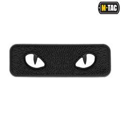 M-Tac - 3D PVC náplast s kočičíma očima - černá / fluo - 51114002