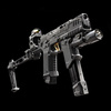 Strike Industries - Štít proti výbuchu Hyper pro pistole SMC Alfa/Bravo - Černý - SI-SMC-BS-S