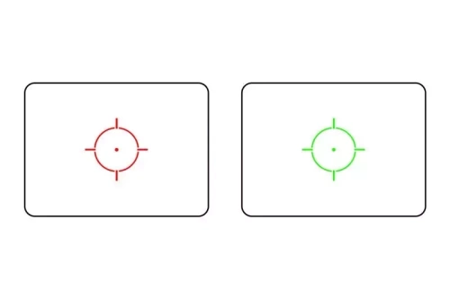 Theta Optics - Červený zaměřovač TO552 - Tan - THO-10-011000