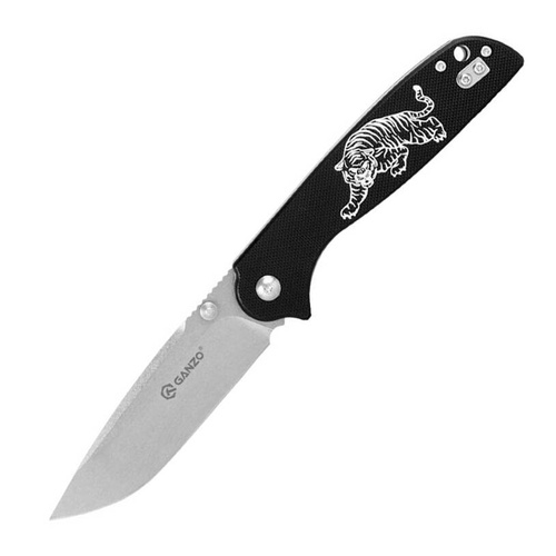Ganzo - Zavírací nůž EDC - G10 - Liner Lock - Tiger Motif - G6803-TG
